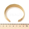 304 Stainless Steel Cuff Bangles for Women BJEW-B120-04G-02-5
