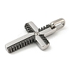 304 Stainless Steel Pendants STAS-F307-12EB-2