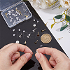 12Pcs 2 Colors 925 Sterling Silver Flat Pad Stud Earring Findings STER-DC0001-62B-3