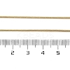 Ion Plating(IP) 304 Stainless Steel Round Snake Chain Necklace for Men Women NJEW-K245-016C-2