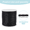 4-Ply Round Imitation Leather Braided Cord LC-WH0003-10A-2