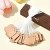 100Pcs Kraft Paper Tags AJEW-FS0001-14-7