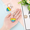 2Pcs Pride Alloy Keychain KEYC-DC0001-06-3