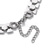 Non-Tarnish 304 Stainless Steel Link Chain Necklaces NJEW-Q340-09P-3