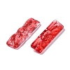 Baking Paint Glass Pendants GLAA-S202-16G-2