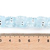 Transparent Glass Beads Strands LAMP-L078-010E-4