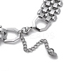 Non-Tarnish 304 Stainless Steel Link Necklaces NJEW-Q340-05P-3