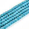 Synthetic Turquoise Beads Strands TURQ-S192-4mm-2-2