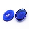 K9 Glass Cabochons Oval Flat Back Cabochons GGLA-L002A-05-1