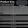 4Rolls 4 Styles Resin Fiber Netting for Garment Accessories DIY-NB0013-75-3