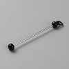 Iron Bar Beadable Keychain for Jewelry Making DIY Crafts IFIN-SZC0005-01A-05-2