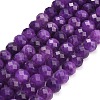 Faceted Dyed Natural White Jade Beads Strands GG-CBAE966-01B-T-2