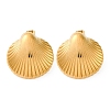 304 Stainless Steel Stud Earrings LS-EJEW-F357-01G-03-2