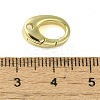 Brass Spring Gate Rings KK-B089-10G-3