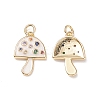Brass Micro Pave Colorful Cubic Zirconia Pendants LS-KK-C100-09G-5