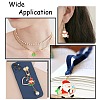 30Pcs 15 Styles Christmas Music Theme Alloy Enamel Pendants FIND-CJ0002-53-7