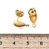 304 Stainless Steel Studs Earring Findings STAS-H233-32G-3
