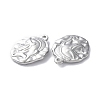 Non-Tarnish 304 Stainless Steel Pendants STAS-P324-12P-2