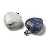 Gemstone Pendants G-P563-02P-3