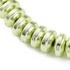 Electroplated Synthetic Non-magnetic Hematite Beads Strands G-C248-A01-5x8mm-01-3