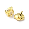 Brass Micro Pave Clear Cubic Zirconia Pendants KK-A236-09G-2