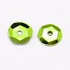 Plastic Paillette Beads PVC-A001-6mm-02-2