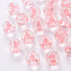 Transparent Acrylic Beads TACR-S154-19A-26-1