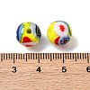 Handmade Millefiori Lampwork Beads LAMP-R003-02B-03-3