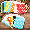 40Pcs 8 Colors Kraft Paper Bags CARB-TA0001-07-4