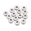 Tarnish Resistant 304 Stainless Steel Spacer Beads STAS-F117-50P-2