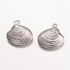 Non-Tarnish 316 Surgical Stainless Steel Pendants X-STAS-K096-24P-2