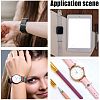 8Pcs Synthetic Turquoise Horse Eye Watch Band Charms FIND-NB0003-22-6