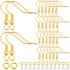 200Pcs Brass Earring Hooks KK-SP0001-44G-1