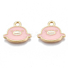 Alloy Enamel Charms X-PALLOY-N170-017B-NR-1