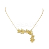 Butterfly Pendant Necklaces NJEW-JN04737-02-1