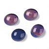 Glass Cabochons GLAA-R218-02-2