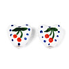 Handmade Porcelain Ceramic Beads PORC-T134-28D-2
