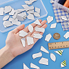 Triangle/Polygon/Rectangle/Horse Eye/Rhombus Acrylic Connector Charms MACR-PH0001-85B-3