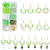 Acrylic Bead DIY Earring Making Kits DIY-FS0006-67A-1