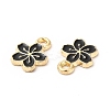 Alloy Enamel Charms ENAM-C005-34G-01-3