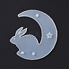 DIY Animal on the Crescent Moon Big Pendant Silicone Molds LS-DIY-F125-06-3