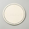 PU Leather Knitting Crochet Bags Nail Bottom Shaper Pad FIND-WH0114-84C-02-1