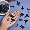 36Pcs Halloween Alloy Pendants JX194A-3