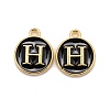 Golden Plated Alloy Charms ENAM-S118-02H-1