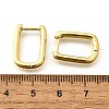 Brass Huggie Hoop Earrings EJEW-F245-04G-A-3