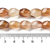Natural Agate Beads Strands G-G172-01F-5