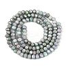 Ombre Effect Dyed Glass Beads Strands GLAA-C023-02-C26-2