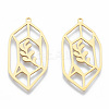 201 Stainless Steel Pendants STAS-N090-LA970-2-2