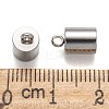 Tarnish Resistant 304 Stainless Steel Cord Ends STAS-M250-05-3