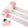 15 Yards 3 Styles Flat Organza Ribbons OCOR-TA0001-58A-1